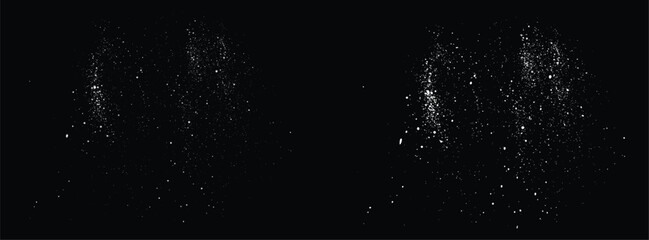 Heavy bokeh light snowfall snowflakes background. snow flakes snowfall background