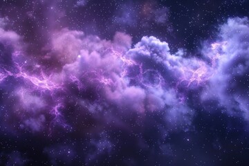 Aesthetic nebula effect purple astronomy outdoors.