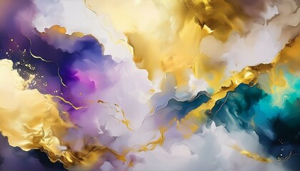 華やかでエレガントな模様の壁紙