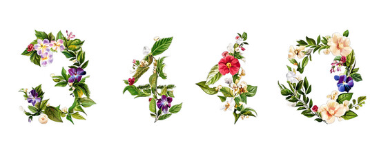 Floral Numbers 3410