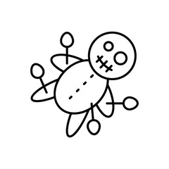 Voodoo Doll vector icon