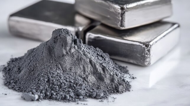 Metal rhodium 