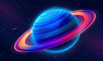 Obraz premium planet in space