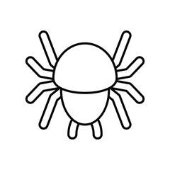 Spider vector icon