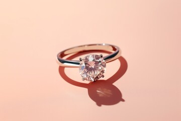 Diamond ring gemstone jewelry.