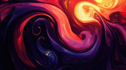 Colorful abstract background with swirling patterns and vibrant hues perfect for creating dynamic visuals and enhancing design projects