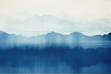 Fototapeta premium Mountain landscape background backgrounds nature blue.