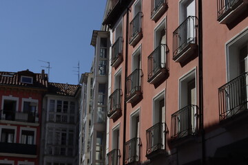 Fototapeta premium Building in the downtown of Burgos Spain