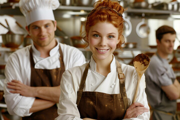 The process of producing chocolate created with generative AI