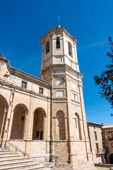 Cathedral of San Vicente de Roda de Isabena from the IX-XII with reforms in the XVIII. Huesca, Aragon, Spain.