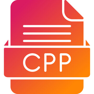 CPP File Format Vector Icon Design