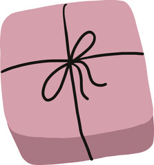 Gift box vector cartoon set icon. Illustration of isolated cartoon box. Set of Christmas gifts, valentines gifts, New Year presents, gift boxes with ribbons, gift box vector illustration in flat style