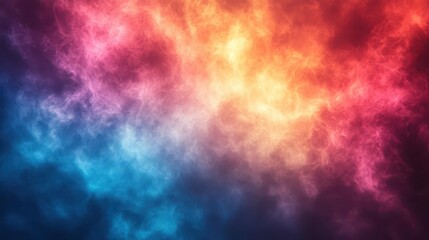 blurred abstract gradient background featuring a harmonious blend of blue teal red beige and orange creating a vibrant texture suitable for posters and banners