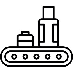 Obraz premium Baggage Claim Icon