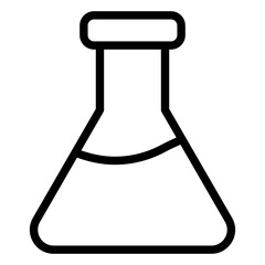 Flask Vector Design Icon Style