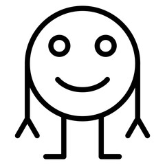 Cartoon Characters Vector Design Icon Style