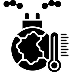 Global Warming Icon