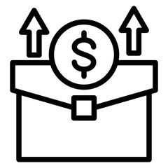 Investment Advisor Vector Design Icon Style