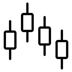 Bullish Engulfing Vector Design Icon Style