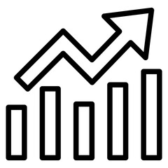 Market Index Vector Design Icon Style