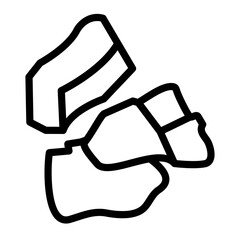 Fuller's Earth Vector Design Icon Style