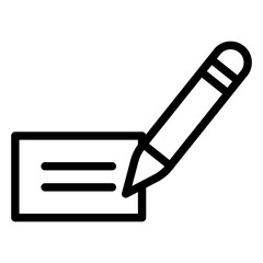News Pencil Vector Design Icon Style
