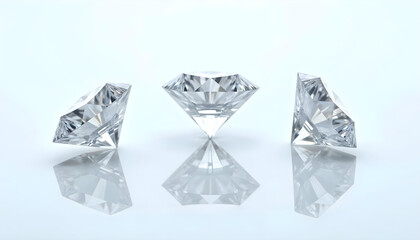 Three Diamonds on Minimal Background