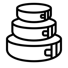Bakeware Vector Design Icon Style