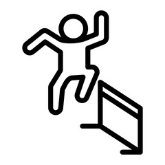 Hurdles Vector Design Icon Style