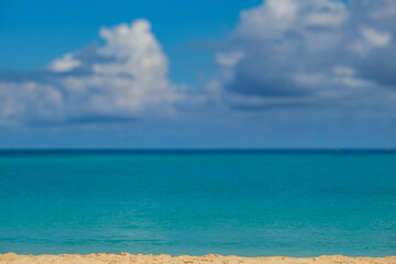 Tropical paradise Caribbean white sandy beach laguna luxury resort refuge hideaway getaway Bermuda island for deluxe dream holiday vacation picturesque landscape seascape scenery