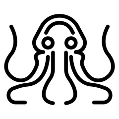 Kraken Vector Design Icon Style
