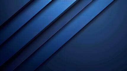 Obraz premium Blue banner background with diagonal line and dark