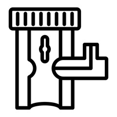 Carburetor Vector Design Icon Style