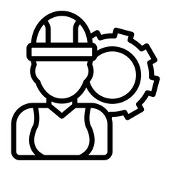 Engineering Icon Vector Design Icon Style