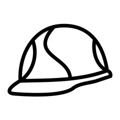 Engineer Cap Vector Design Icon Style