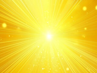 Obraz premium Abstract sunburst patterns in shades of yellow, resembling rays of sunlight or energy bursts