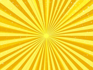 Fototapeta premium Abstract sunburst patterns in shades of yellow, resembling rays of sunlight or energy bursts