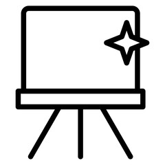 Fototapeta premium Clean Canvas Vector Design Icon Style