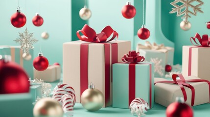 The Holiday Season Gift Display