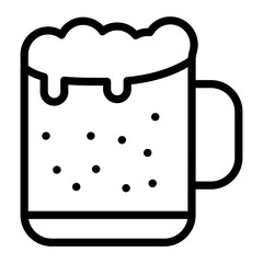 Beer Bubbles Vector Design Icon Style
