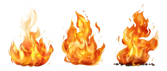 vector fire png transparent background