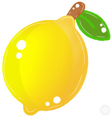 illustration of a lemon