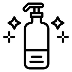 Syrup Dispenser Vector Design Icon Style