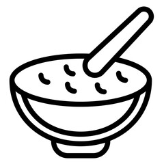 Breakfast Cereal Vector Design Icon Style