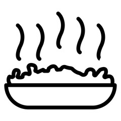 Corned Beef Hash Vector Design Icon Style