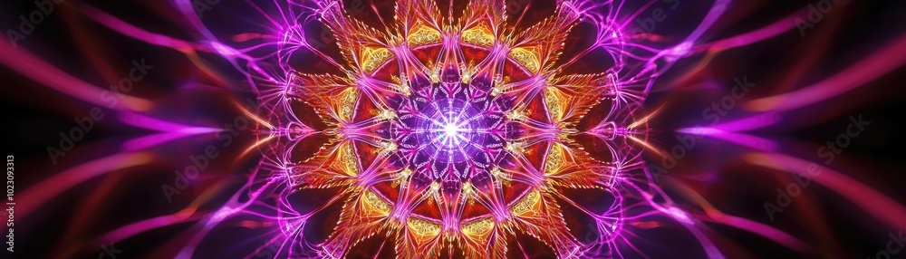 Aufkleber a vibrant, abstract design featuring swirling colors and intricate patterns, perfect for art and cre