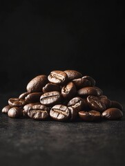 Roasted Coffee Beans at a Cafe