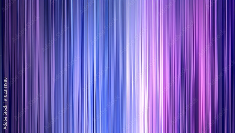 Poster abstract blue background with vertical lines. the pattern is made of stripes in different shades of 