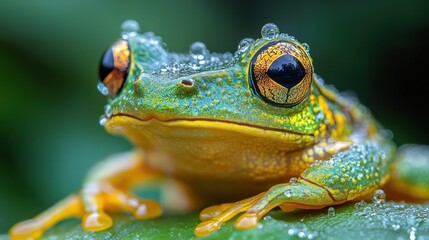 Fototapeta premium Macro shot on animal face, focused eyes and skin, closed up shot on wild animal