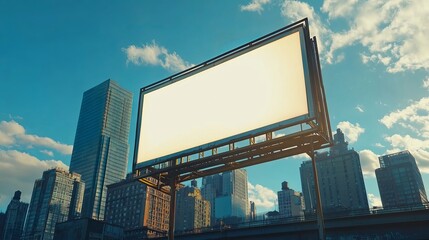 Ad mock up billboard